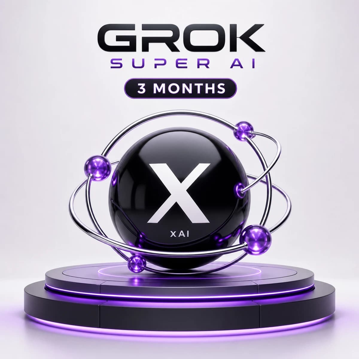 Grok Super — 3 Months product visual